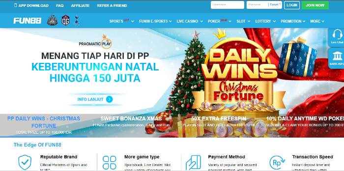 bonus sambutan kasino